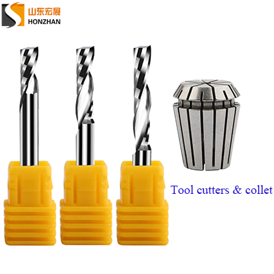  CNC Router Tool Cutters & Collet